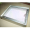 Perfil Negro de encargo del color de aluminio de silicona Caja de luz perimetral para la exhibición de LED