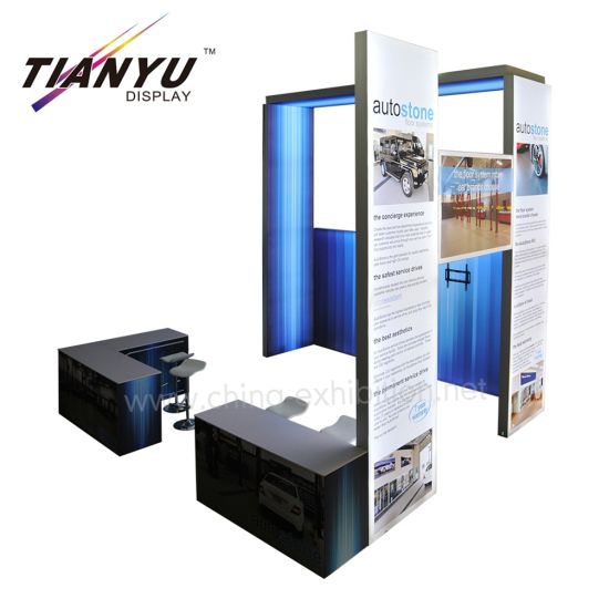 Tian Yu Oferta Marco 15X15FT aluminio reutilizable de exposiciones stand de diseño