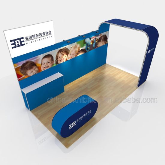 Tian Yu Do aluminio portable 10 por 20 Exposición Comercial Stall puede convertir a 10 por 10 stand