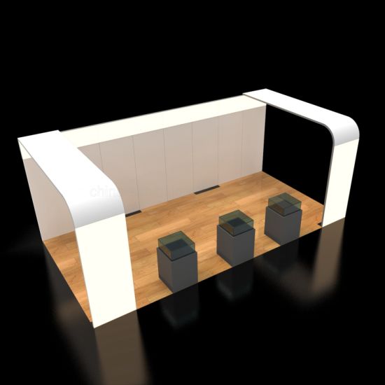 10x20ft modular Displays para ferias de stand de exposición con el diseño gráfico