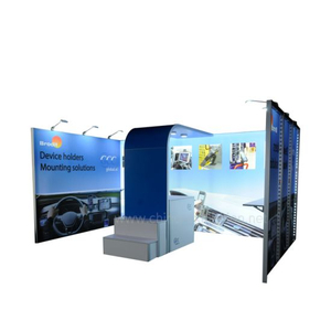 Stand de exhibición de aluminio modular transformable 10X20FT con gráfico