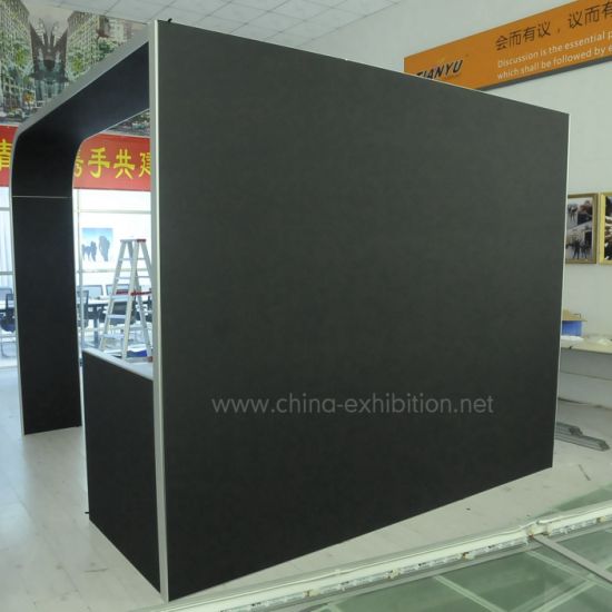 El expositor de exhibición de la feria comercial de aluminio modular estándar de Estados Unidos exhibe el stand de exposición 10X10