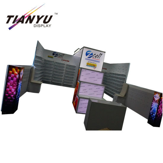 Costumbre Extrusión de Aluminio Tela Exposición Comercial