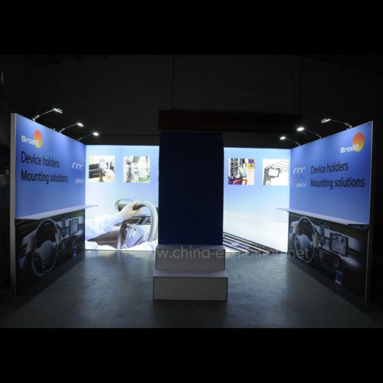 10X20FT Personalizado Modular Portátil Reutilizable Exposición Exhibición Stand Stand Stand en aluminio