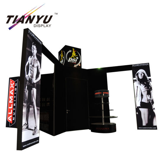 Nuevo diseño, venta caliente, alta calidad 3x6m Exposición stand de diseño Proveedores para ferias y exposiciones