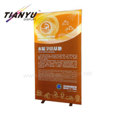 Guangdong publicidad de la exhibición de aluminio marco de tela Caja de luz lado iluminado de visualización