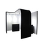 Stand de exhibición plegable de aluminio 3x3 personalizado stand de exposición modular