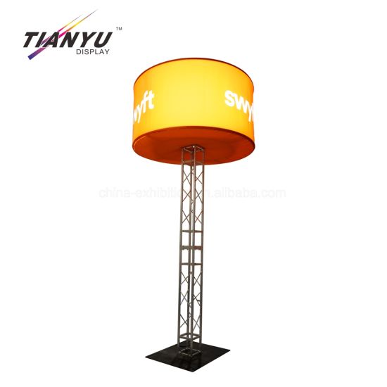 Tianyu personalizada de alta tensión de la tela Círculo Telón de fondo de pantalla